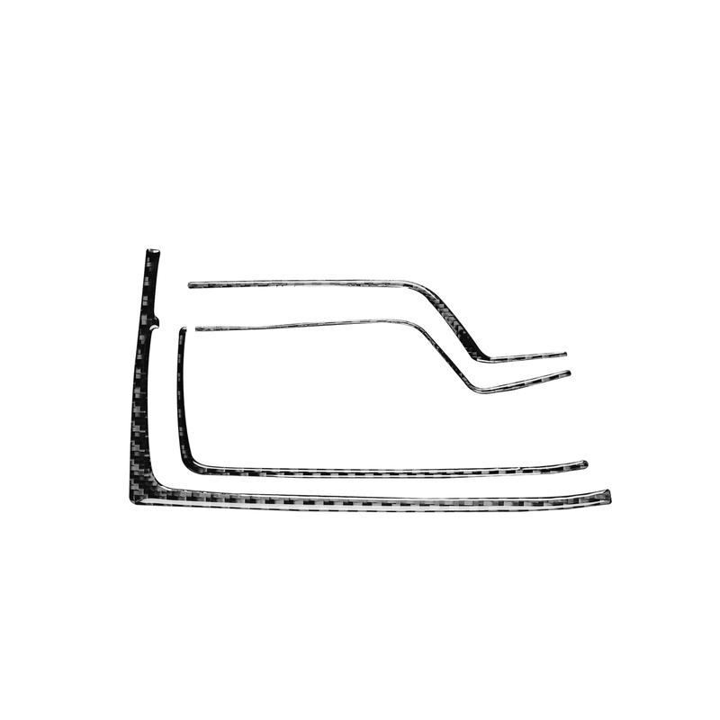 Carbon Fiber Car Accessories Driver Dashboard Air Vent Modified Interior Trim Cover Sticker For BMW 7 Series G11 G12 2015-