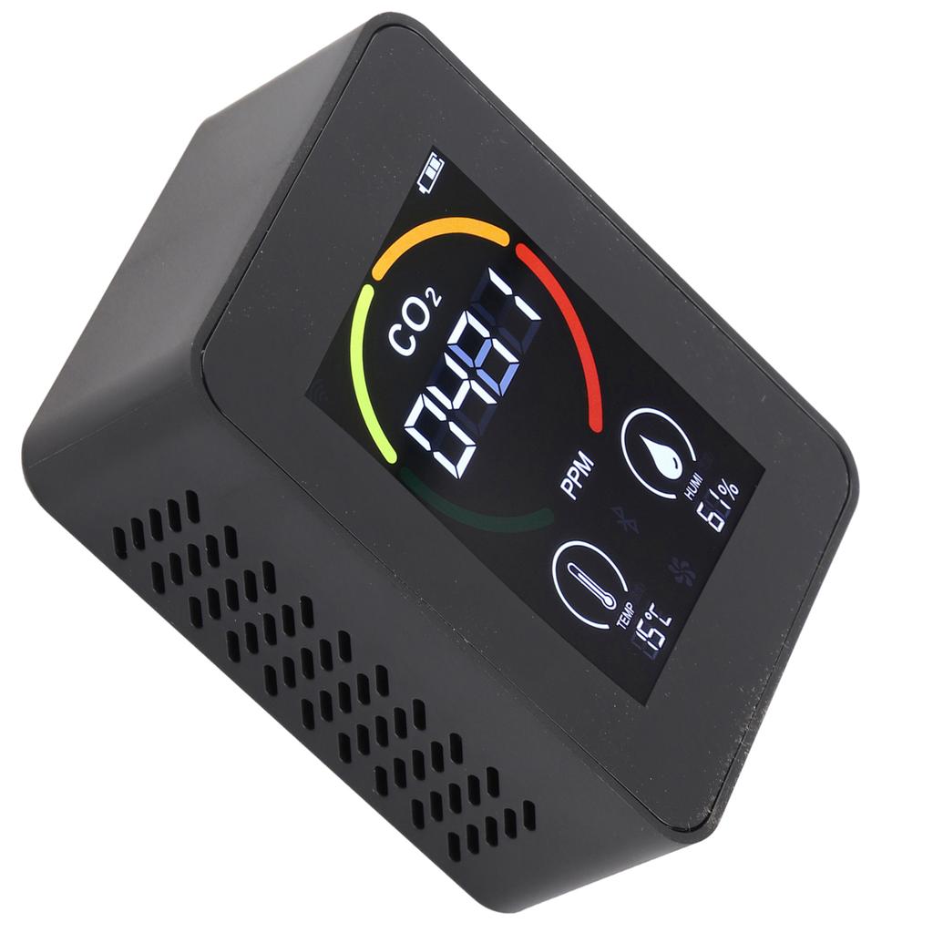 CO2 Detector Semiconductor Air Quality Monitor Temperature Humidity Sensor H8 Plus ZNAZGG01