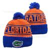 Colorful Pom Knit Beanie Team Sports Warm Winter Hat Basketball Fans