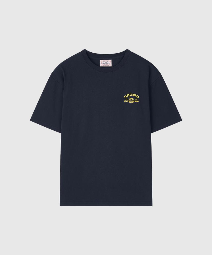 FAKE CAMPER Tiger Original Vintage Short Sleeve T-Shirt [Navy]