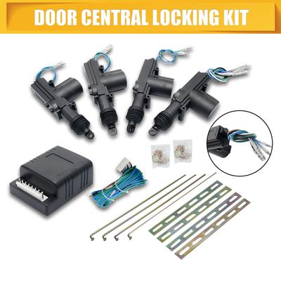 4 Door Car Power Locks Actuator Car Intelligent Alarm Keyless Entry System Engine Security Protection Remote Start Stop Button