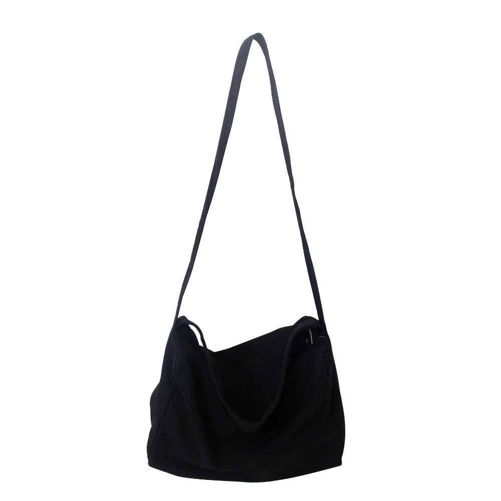 Japanese Style Student Shoulder Bag Large Capacity Messenger Bag Canvas Crossbody Bag  Cycling