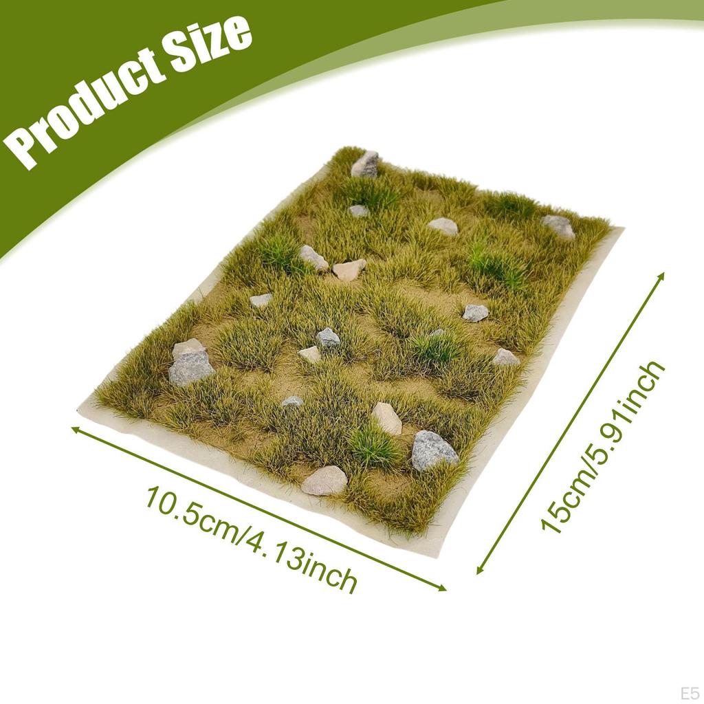 Grass Tufts Model Artificial Vegetation Groups Diorama DIY Simulation Cluster for 1/35 1/64
