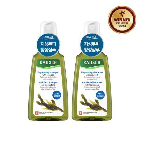 Rausch Seaweed Degreasing Shampoo 200ml DUO Plan (200ml+200ml)