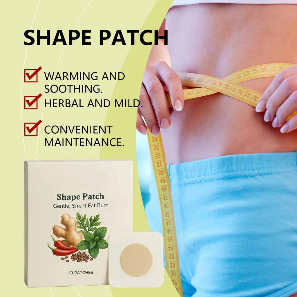 Herbal Slimming Patch Improves Circulation Promotes Metabolism Gentle Skin Friendly Body Care Patch
