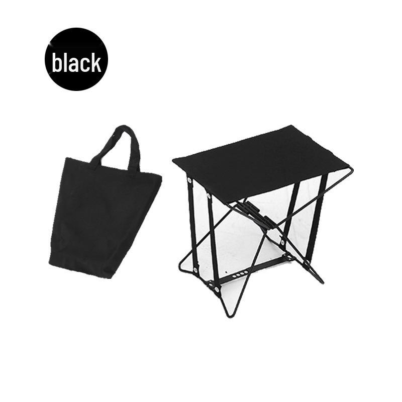 Portable Outdoor Folding Camping Stool with Oxford Cloth - Ideal for Fishing, Picnics, Leisure, and Sketching.