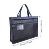 Creative Zipper Pouch Bag Large-capacity Book Storage Bag Painting File Holder  School