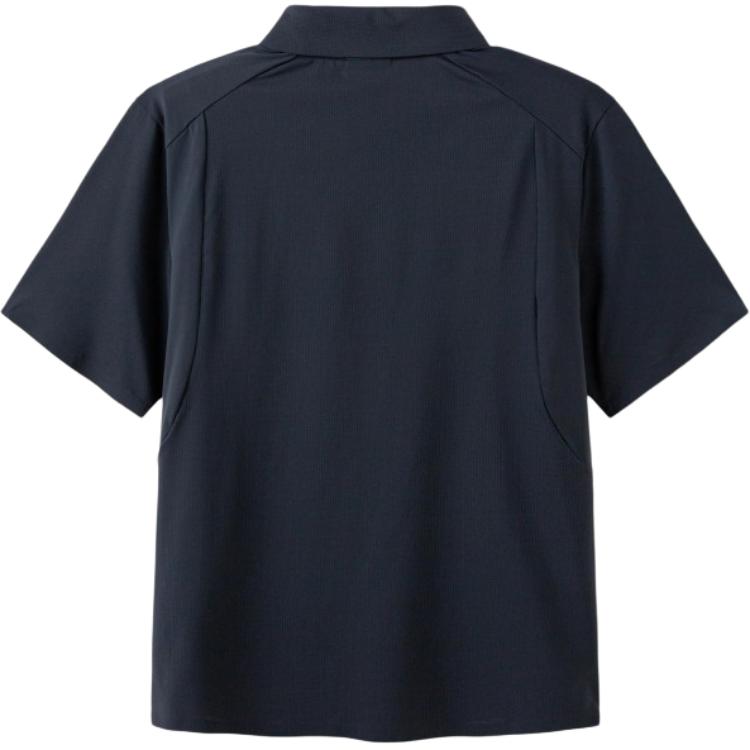 Men's ASICS Unisex T-Shirts Lapel Thin Stretch