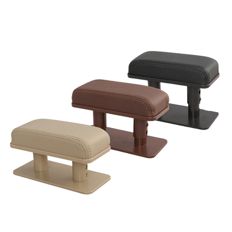 Car Arm Rest Extender Car Door Armrest Elbow Support Universal Adjustable Height Auto Interior Arm Elbow Armrest Cushion