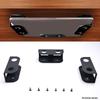 Under Table Laptop Storage Mount Metal Thickness 1.37" for MacBook No Trace Widened Design Protection Tray For Various Tables