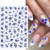 Frucht-Nagelkunst-Aufkleber Selbstklebend Zitrone Erdbeere Blaubeere Maniküre-Dekor Aufkleber Einfach anzuwenden Zuhause Salon DIY Nagelzubehör