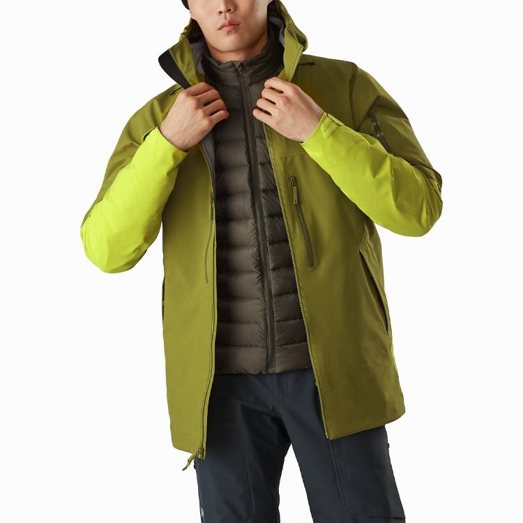 Arc'teryx X JIL SANDER Waterproof, Windproof, Breathable, And Abrasion Resistant Windbreaker Jacket Men's 25812