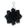Handcraft Snowflake Agate Necklace Unique Stone Christmas Jewelry Suitable for Everyday Elegant