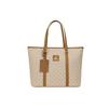 New Polyester Tote Bag Shopping Bag Handbag Shoulder Bag Unisex Brown JD2413022AD-001