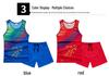 Unisex Track & Field Uniform Set: Fitness Vest & Running Gear for High School & Marathon Training