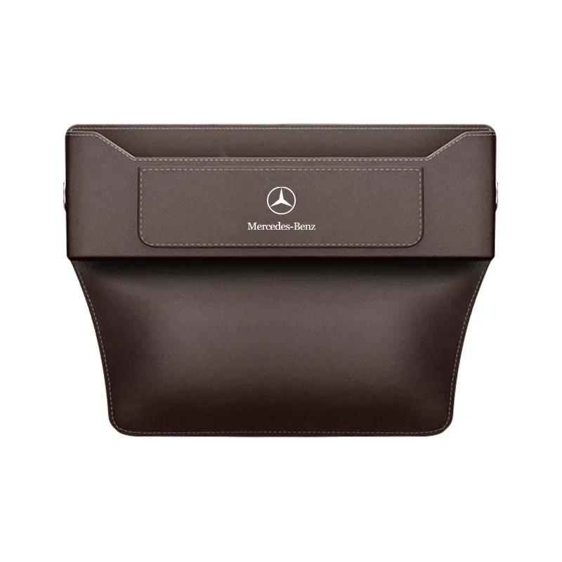 Car Seat Gap Organizer Seat Crevice Slot Storage Box For Mercedes Benz C180 C200 C260 C300 W108 W124 W126 W140 W168 W169 W176