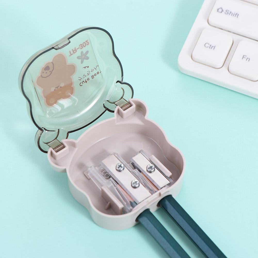 

Мультяшный двойной карандашный резак Kawaii Pencil Cutters Rewards Gift
