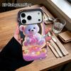 Phone Case: 2D Flat Design Suitable for iPhone 18, 17, 16, 15, 14, 13 Pro Film Protective Case, Couple Style, Crescent White Bear, Christmas and Hallo