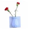 Vaso Adesivo Magico in Silicone Riutilizzabile Vaso Decorativo Vaso Caldo da Parete Fiori Secchi