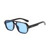 New Fashionable Men's Double Beam Sunglasses, Pilot's Retro Casual Driving Sunglasses, UV Protection