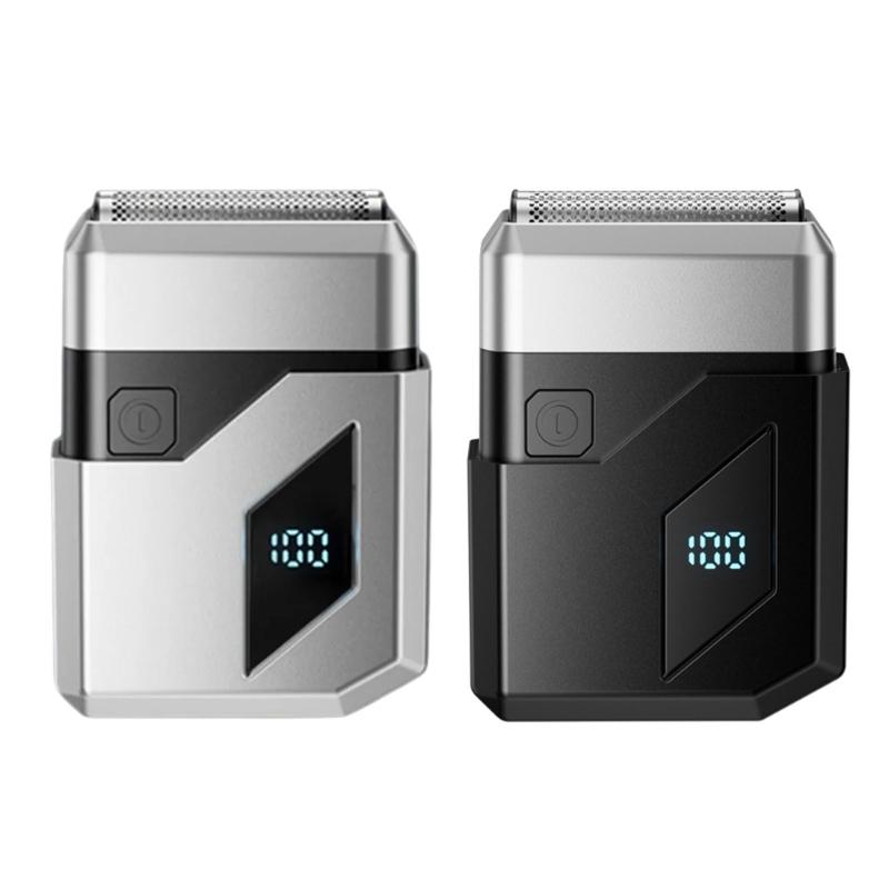 Travel Friendly Rechargeable Electric Shaver Waterproof Electric Shaver ABS Texture Suitable for Men Wet and Dry Use