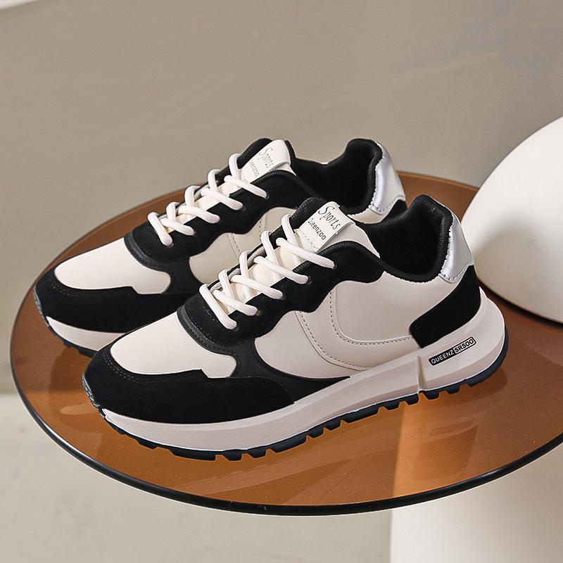 

2025 Обувь для женщин Повседневные легкие кроссовки Женские спортивные для бега для дам Дышащие теннисные туфли Zapatillas Женская обувь 41 чёрный