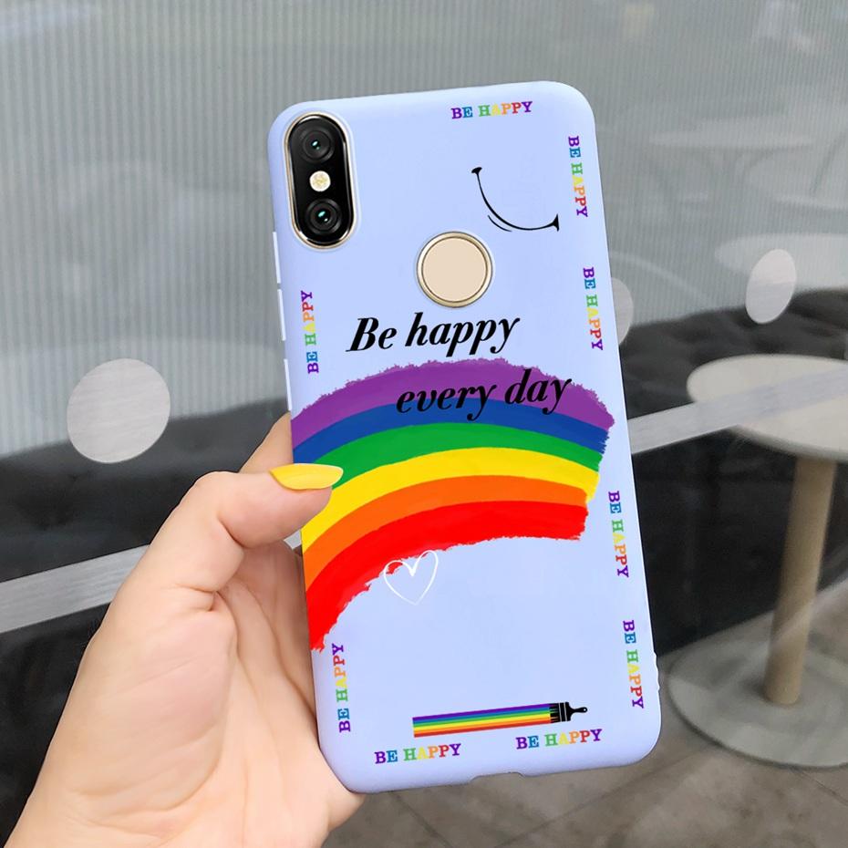Phone Case For Xiaomi Redmi S2 (Redmi Y2) Lovely Pattern Macaroon Silicone Soft Cover Cases For RedmiS2 S 2 Y2 Fundas