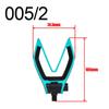 V/C/U Shape Fishing Rod Pod Holder Fishing Accessory Feeder Fishing Tackle Durable Bracket Head