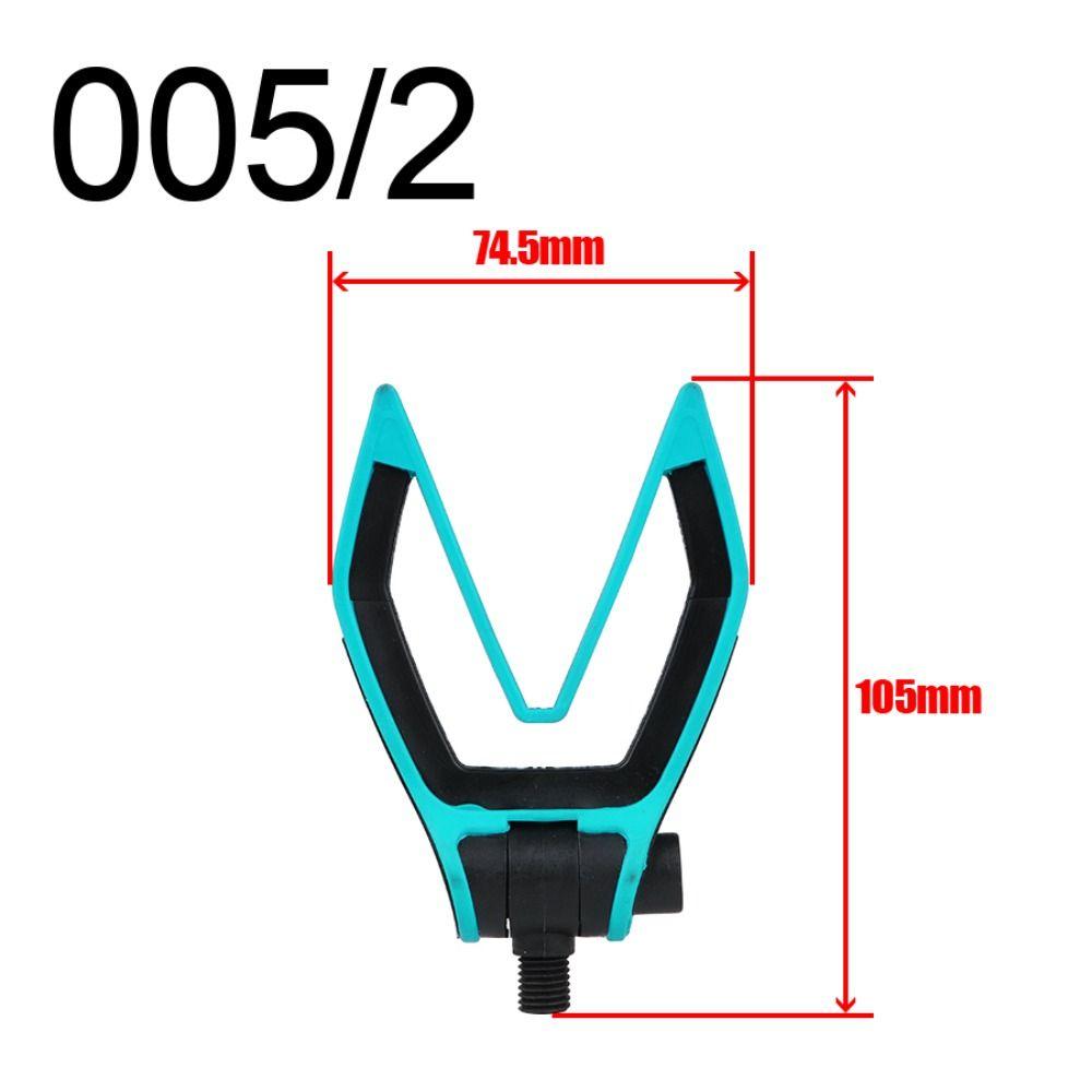V/C/U Shape Fishing Rod Pod Holder Fishing Accessory Feeder Fishing Tackle Durable Bracket Head