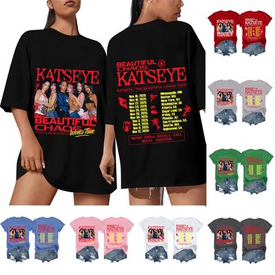 Trička Trička s krátkým rukávem Pro ženy Módní topy Lehké Měkké Ležérní Letní outfity Oblečení