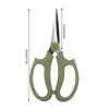 Multifunctional Floral Scissors Pruning Shears Flower Cutting Scissors(Pink)