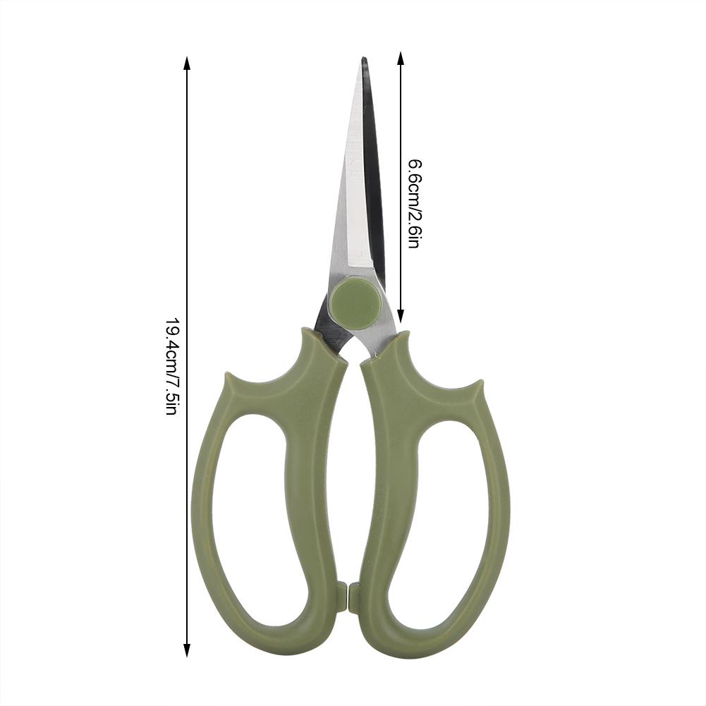 Multifunctional Floral Scissors Pruning Shears Flower Cutting Scissors(Pink)