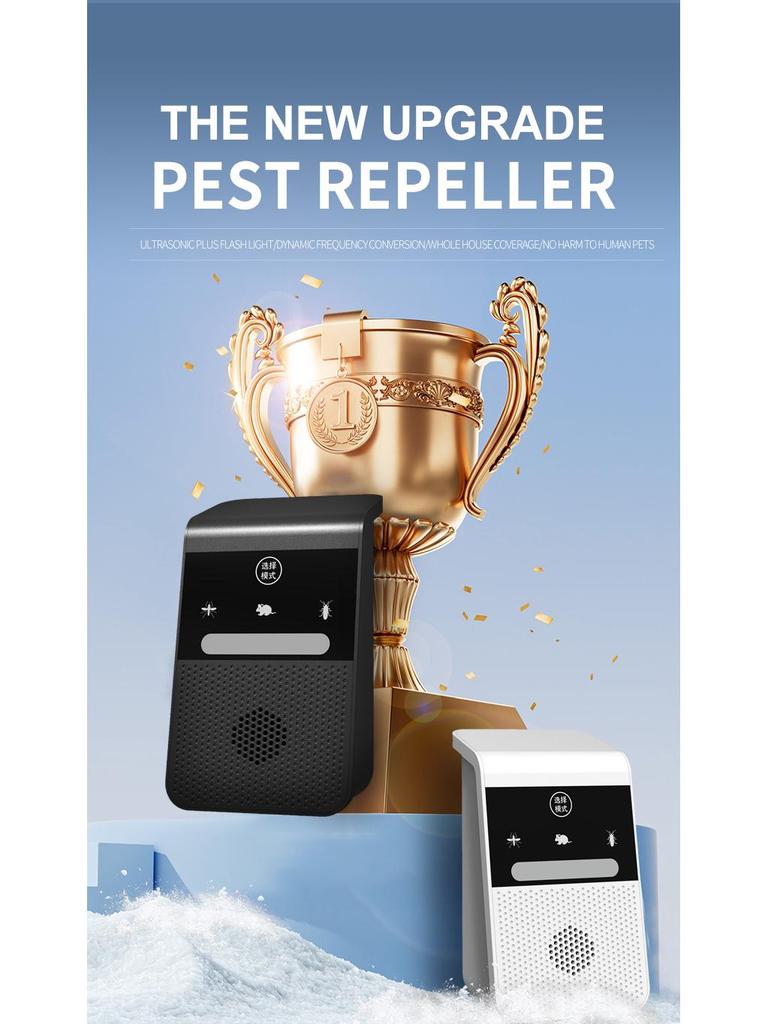 2025 USB Akıllı İnvertör Ultrasonik Çok Fonksiyonlu Ev Tipi Kemirgen & Böcek Kovucu