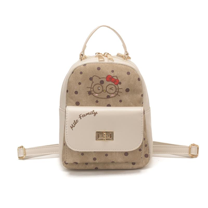 Schoolbag Korean Version 1011 New Niche Trend Cute Printing Lightweight Backpack Casual Cartoon Fashion Large Capacity Bag Women