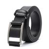 Belt Men'S Non-Porous Belt With Japanese Clip Japanese Buckle Business Belt Pu Belt