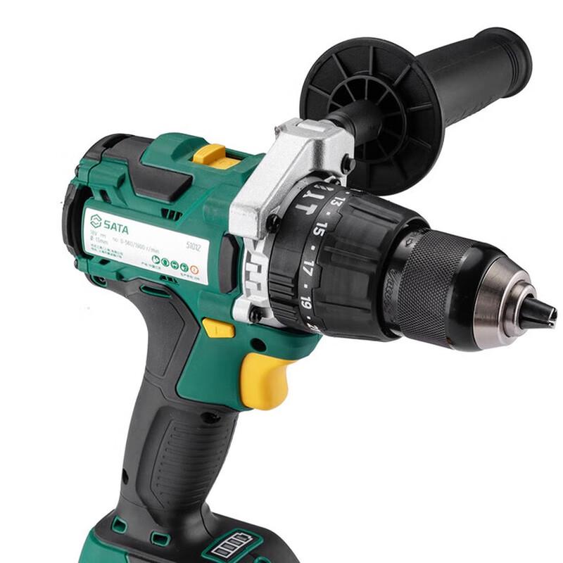 SATA J-Series 18V Brushless Cordless Impact Drill/Driver Kit CN plug (adapter included)