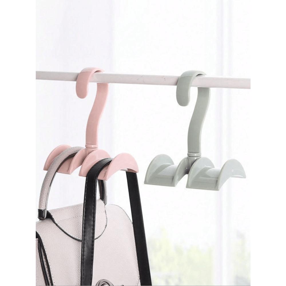 1pc Creative Rotatable Coat Hanger With 2 Hook, Gender Reveal Party, Perfect For Birthdays, Weddings, Parties, The Perfect Gift For Colleagues