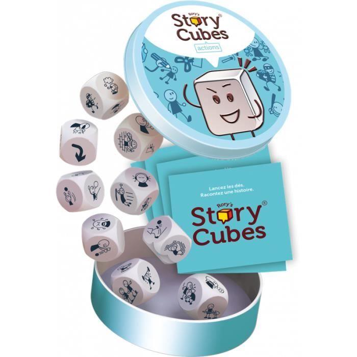 Board Game - Rory's Story Cubes : Actions - Asmodee Blue