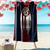 Asciugamano da Spiaggia Stampa Bologna FC 1909, Asciugamano Grande Morbido Asciugatura Rapida per Spiaggia Campeggio Nuoto