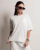 Women's Suit Butella 16410 M White (T-shirt, Pants)