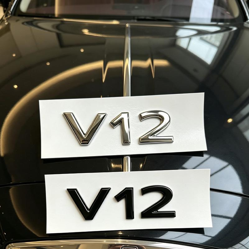 Mercedes Maybach S400L S580 S600 S680 GLS600 GLS680 Car Logo Letters Emblem Rear Trunk Replacement for Mercedes-Benz Vehicles