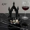 Lolita Room Accessories 3D Printed Gothic Arch Jewelry Tray, Medieval Church Style Trinket Decorative Storage Dish Dish, Vintage Tray for Rings
