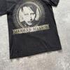 [OCCASION] t-shirt y2k papillon chimique psychédélique croix de jésus paillettes rare
