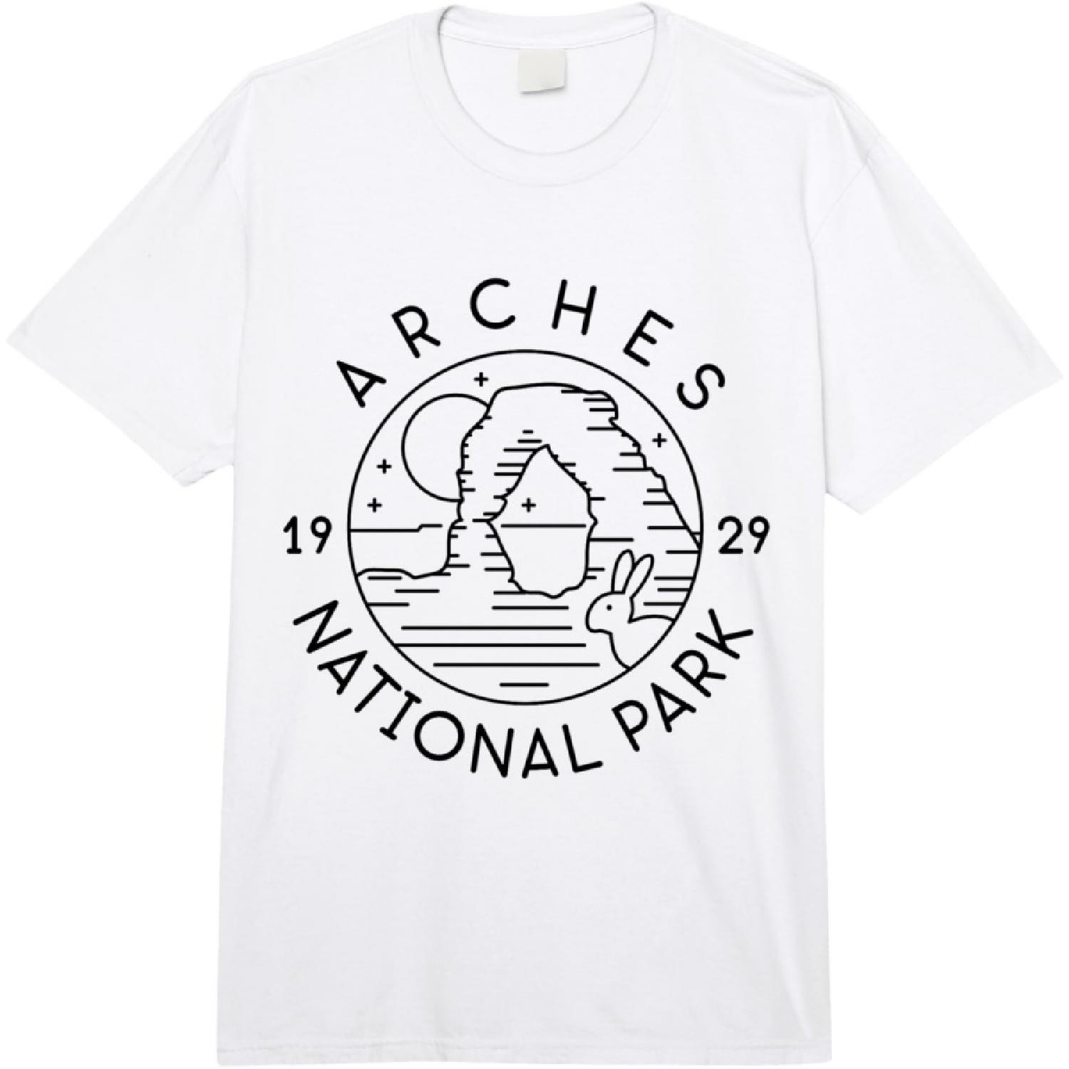 Arches National Park 1929 Moab Utah Comfort Colors Adult Heavyweight T-shirt S