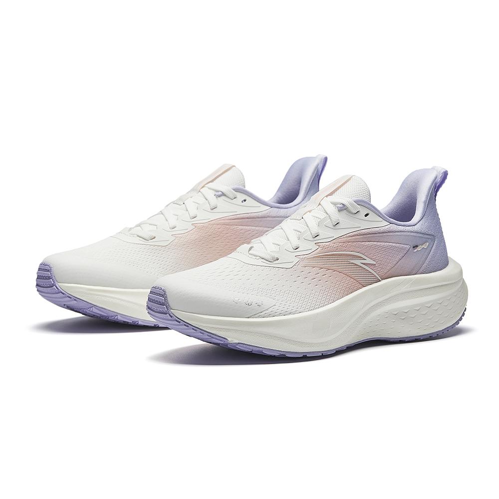 Anta Women Chuang 5.0 Professional Marathon Racing Running Shoes White Pink Purple 122515582-5