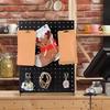 1Set New Iron Jewelry Display Rack Metal Perforated Panel Simple Display Shelves with 12 Hooks Efficient Nail Board