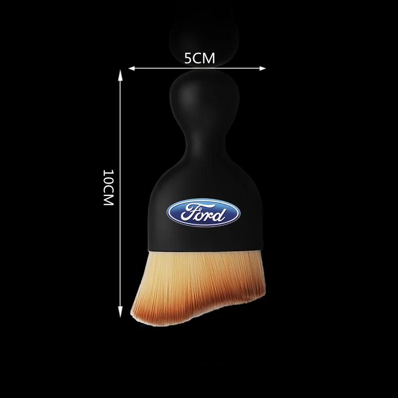 New 2026 Car Sticker For Ford Car Center Console Air Conditioning Outlet Cleaning Brush for Fords 2 3 4 5 MK 2 6 7 Ranger Fiesta