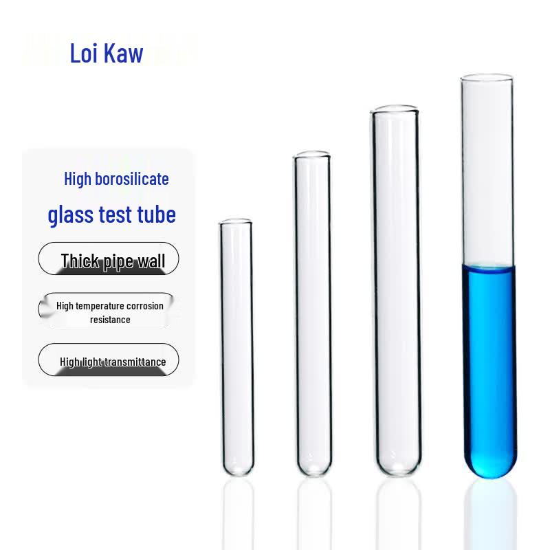 Leigu High Borosilicate Glass Test Tubes 12x75mm