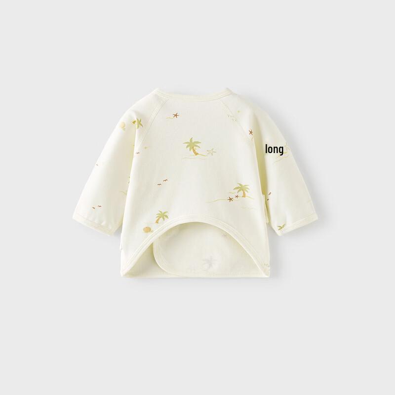 TONGTAI Newborn Pure Cotton Double-Layer Bodysuit