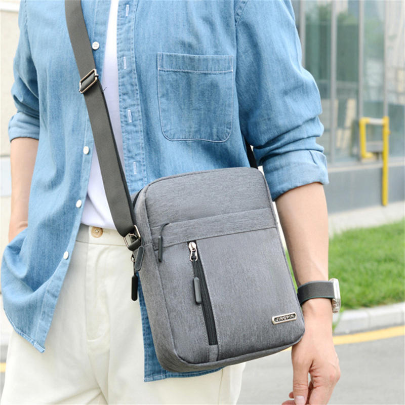 Men's Business Casual Messenger Bag Lightweight Travel Office Work Satchel Bags Large Crossbody Bag